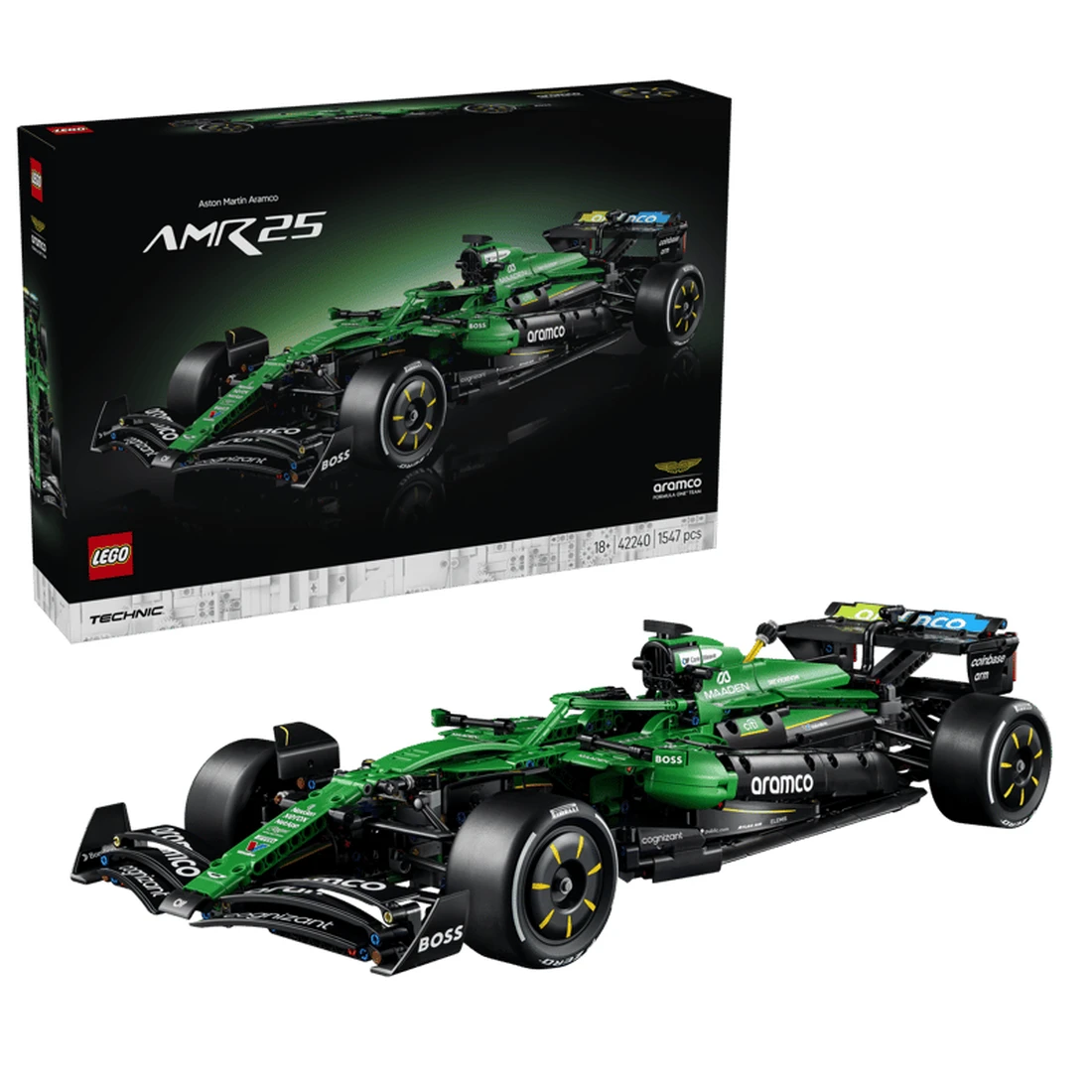 레고 Aston Martin Aramco AMR25 F1® 레이스카 42240