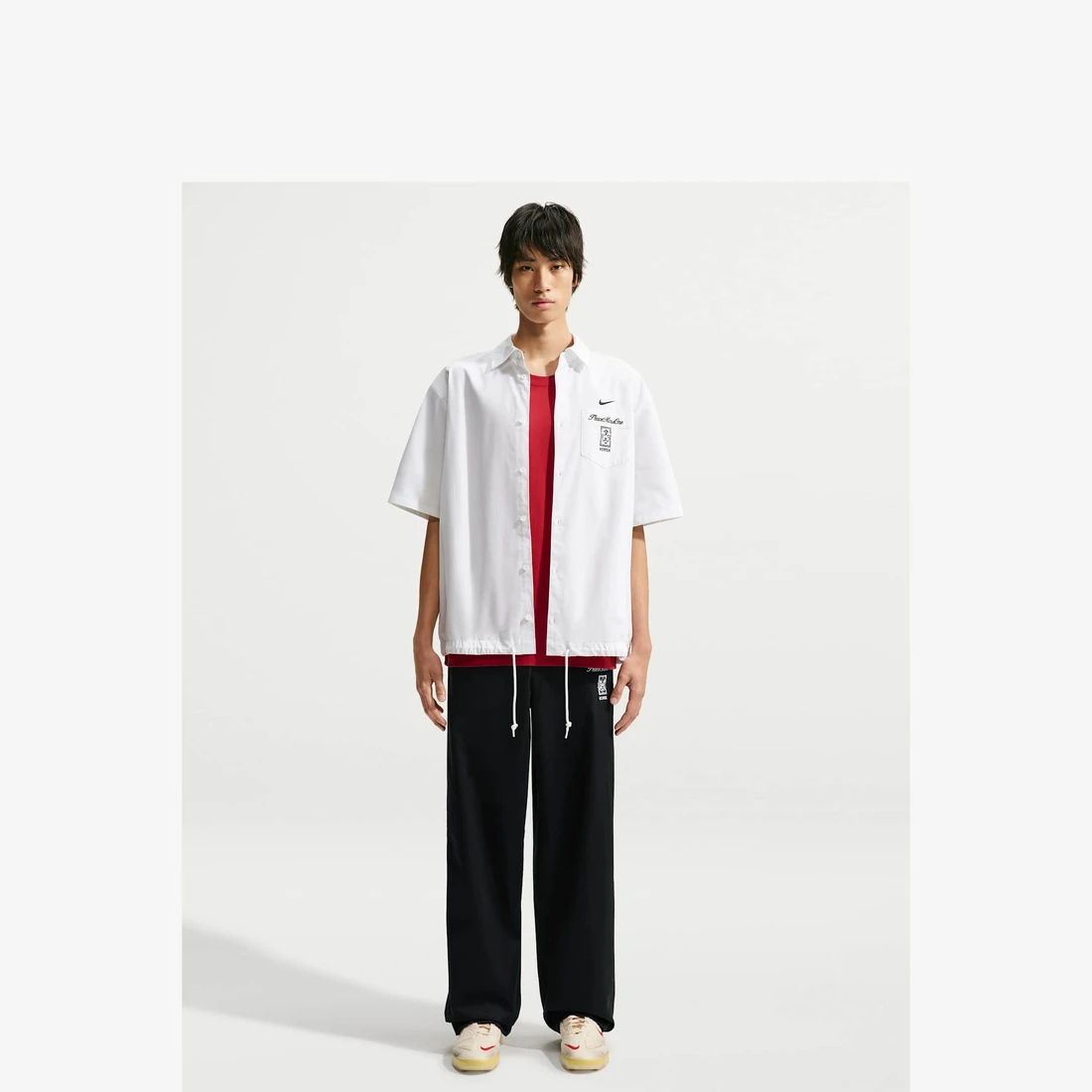 나이키 x 피스마이너스원 치노 팬츠 블랙 (IM3222-010) IM3222-010