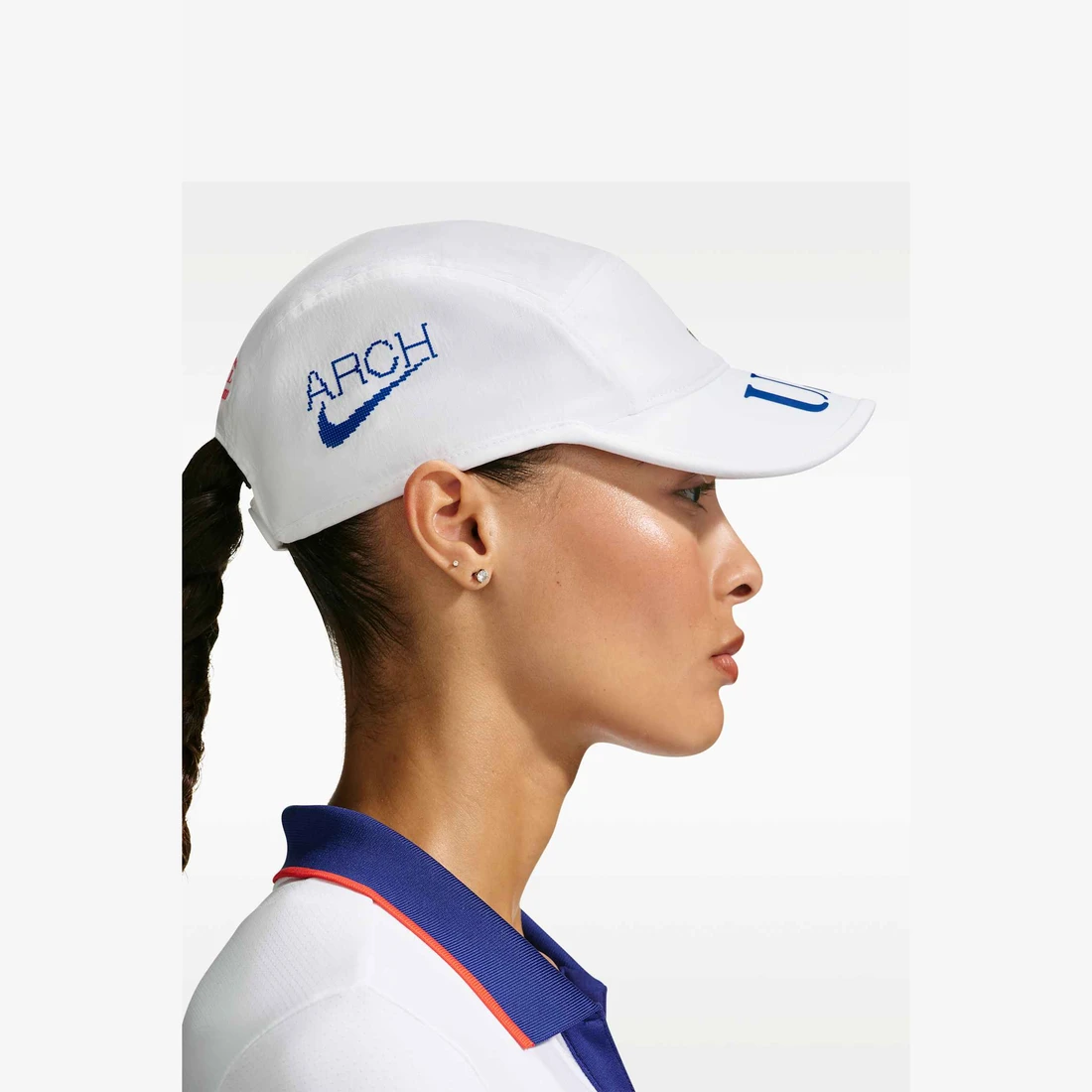 나이키 x 버질 아블로 아카이브 USA 언스트럭쳐드 플라이 캡 화이트 IO9460-100