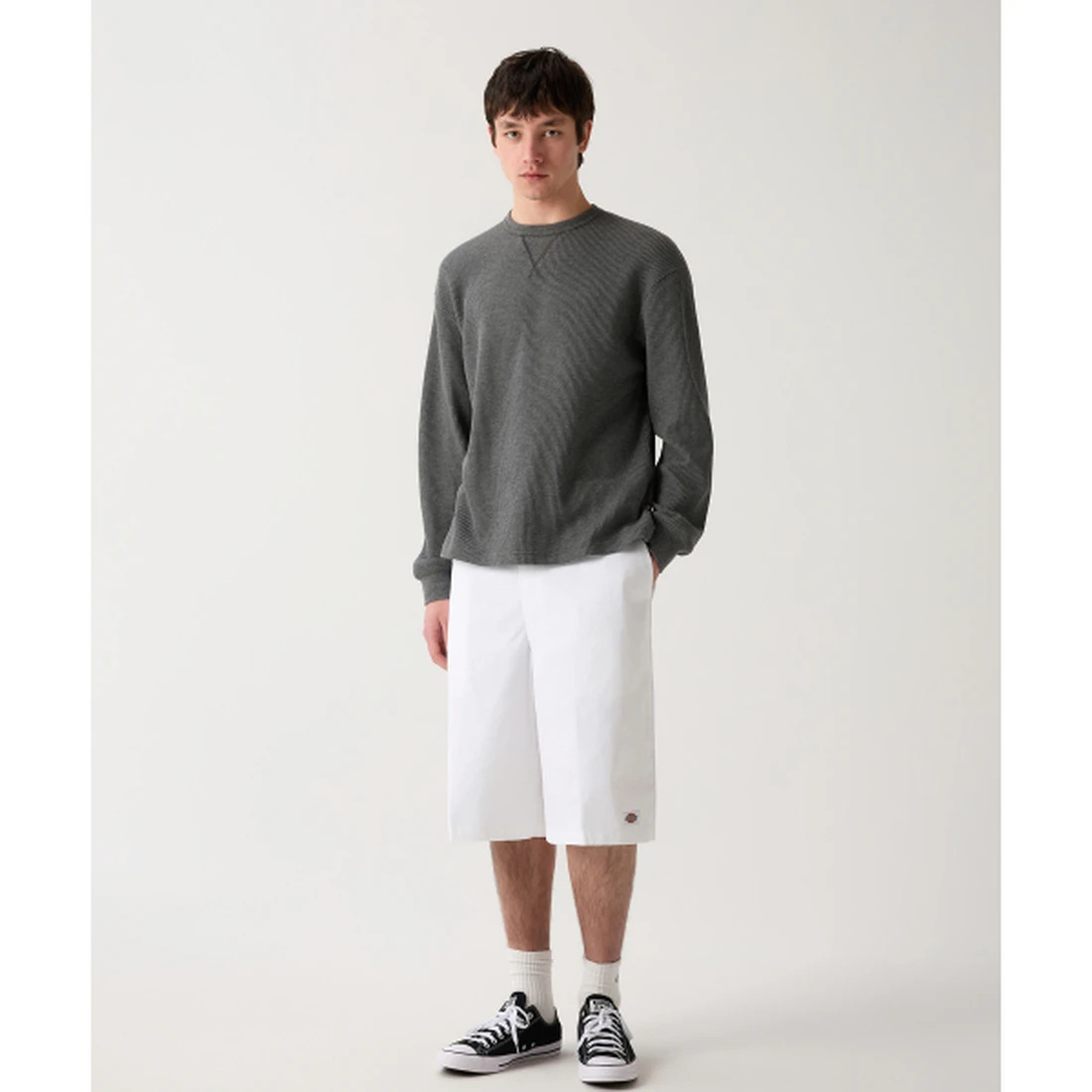 디키즈 42283 루즈핏 워크쇼츠 화이트 DK0117960WH1