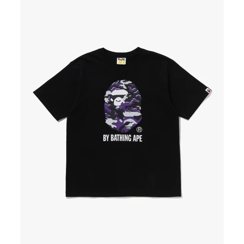 베이프 글리치 우드랜드 카모 BY BATHING APE 티셔츠 M 블랙