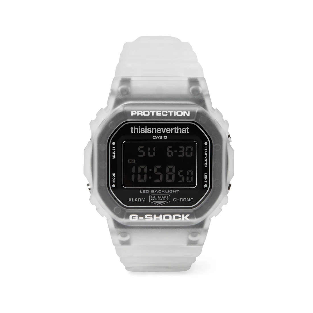 디스이즈네버댓 x G-SHOCK DW-5600TNT-7 화이트 DW-5600TNT-7