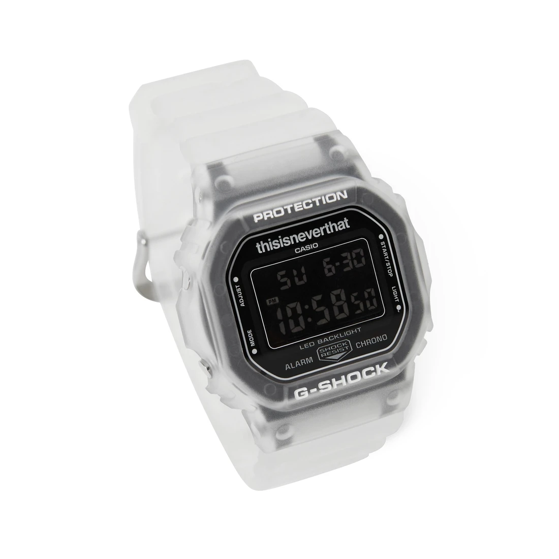 디스이즈네버댓 x G-SHOCK DW-5600TNT-7 화이트 DW-5600TNT-7