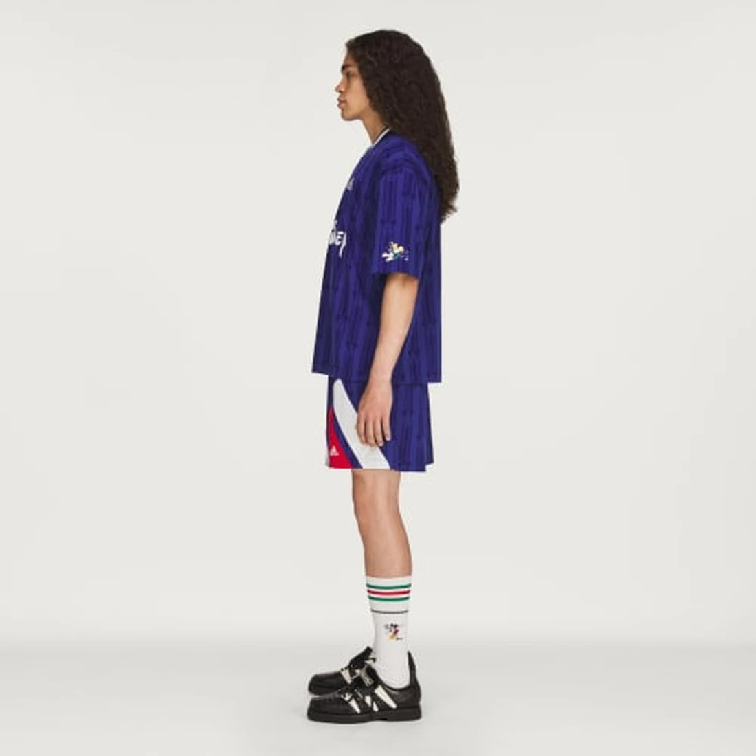 아디다스 Brain Dead x Disney  축구 쇼츠 KR5196