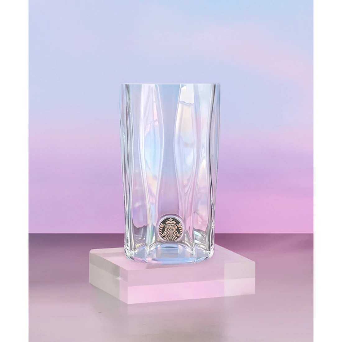 스타벅스 서머 뱃지 글라스 414ml 1004904