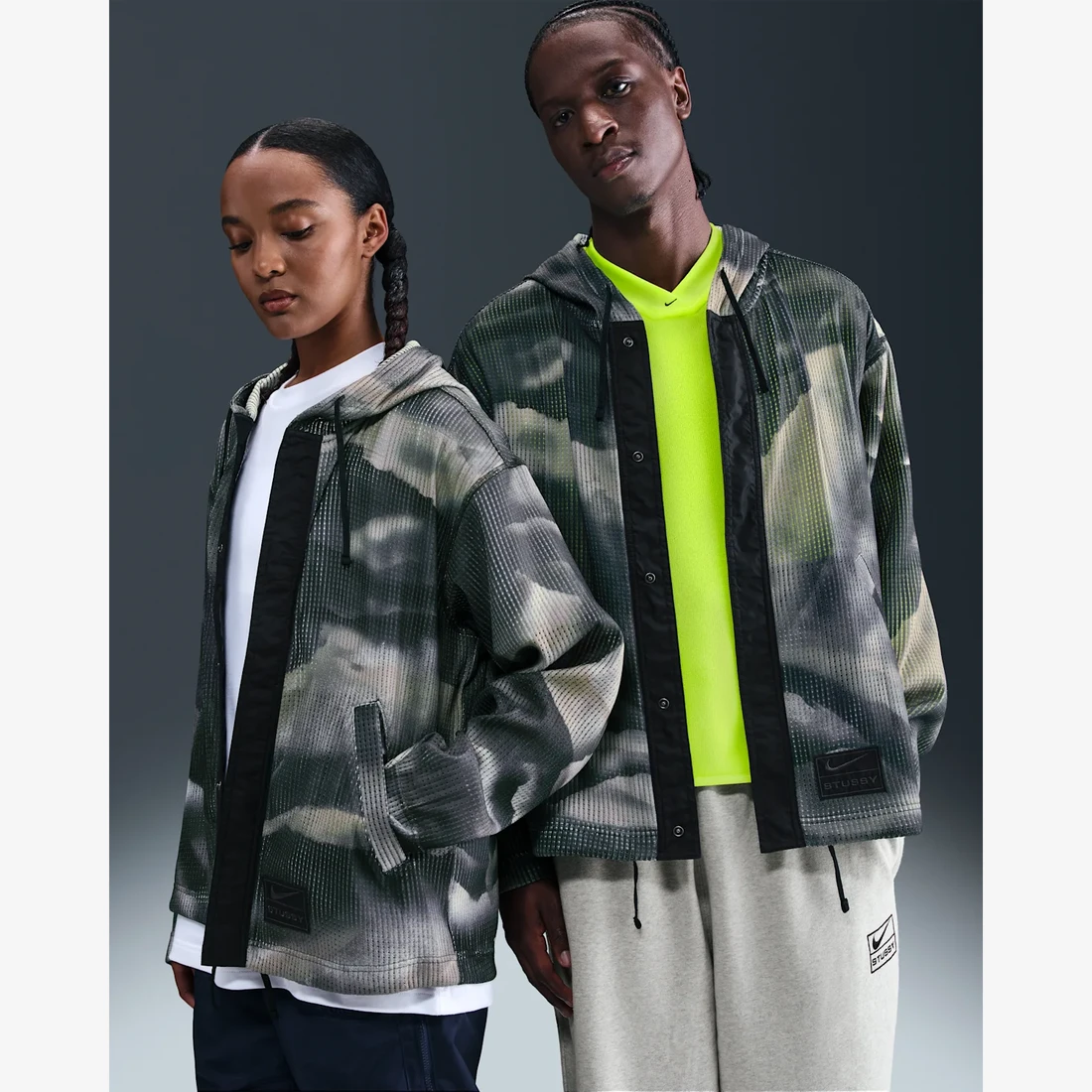 나이키 x 스투시 메쉬 후디 멀티 (HQ8537-900) HQ8537-900