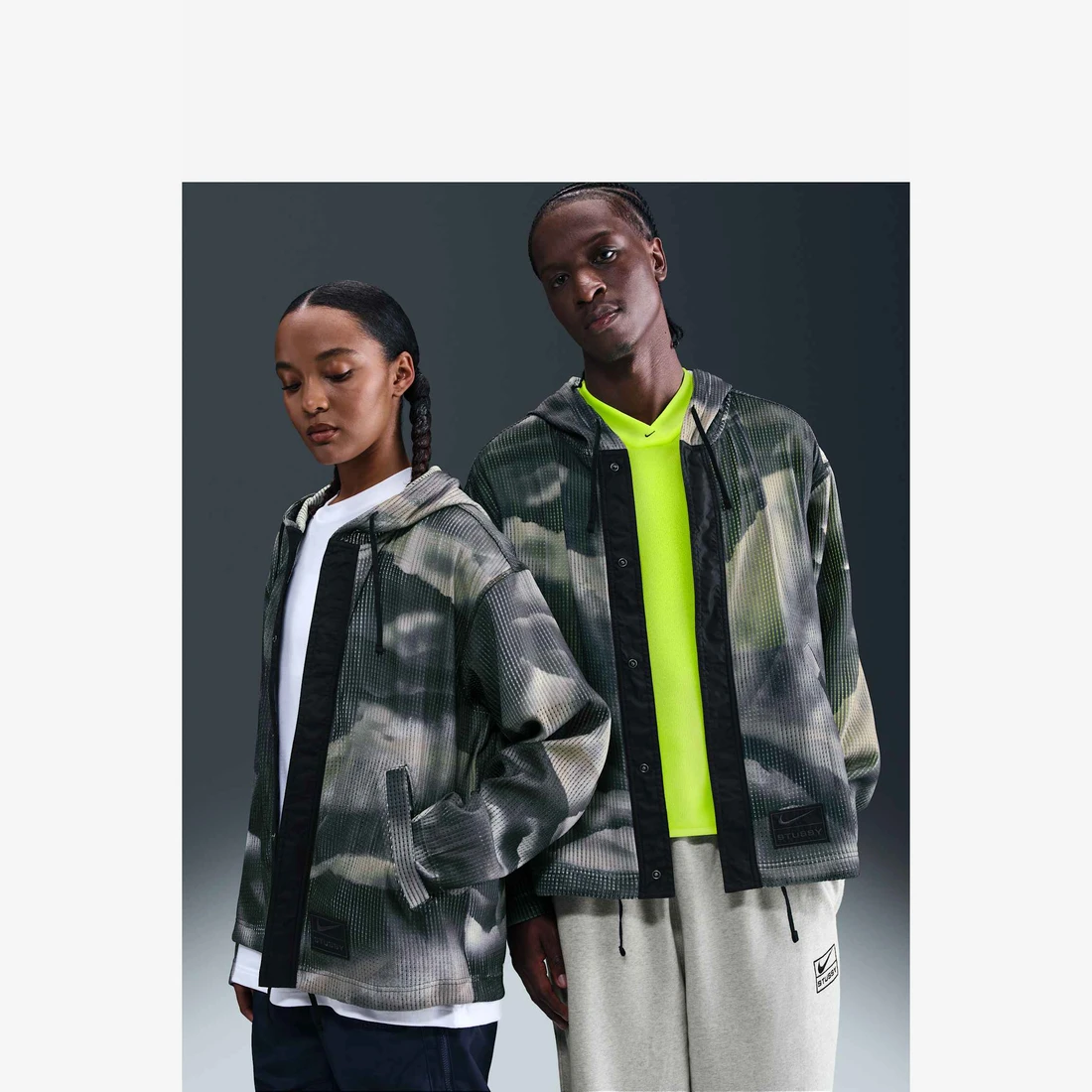 나이키 x 스투시 메쉬 후디 멀티 (HQ8537-900) HQ8537-900