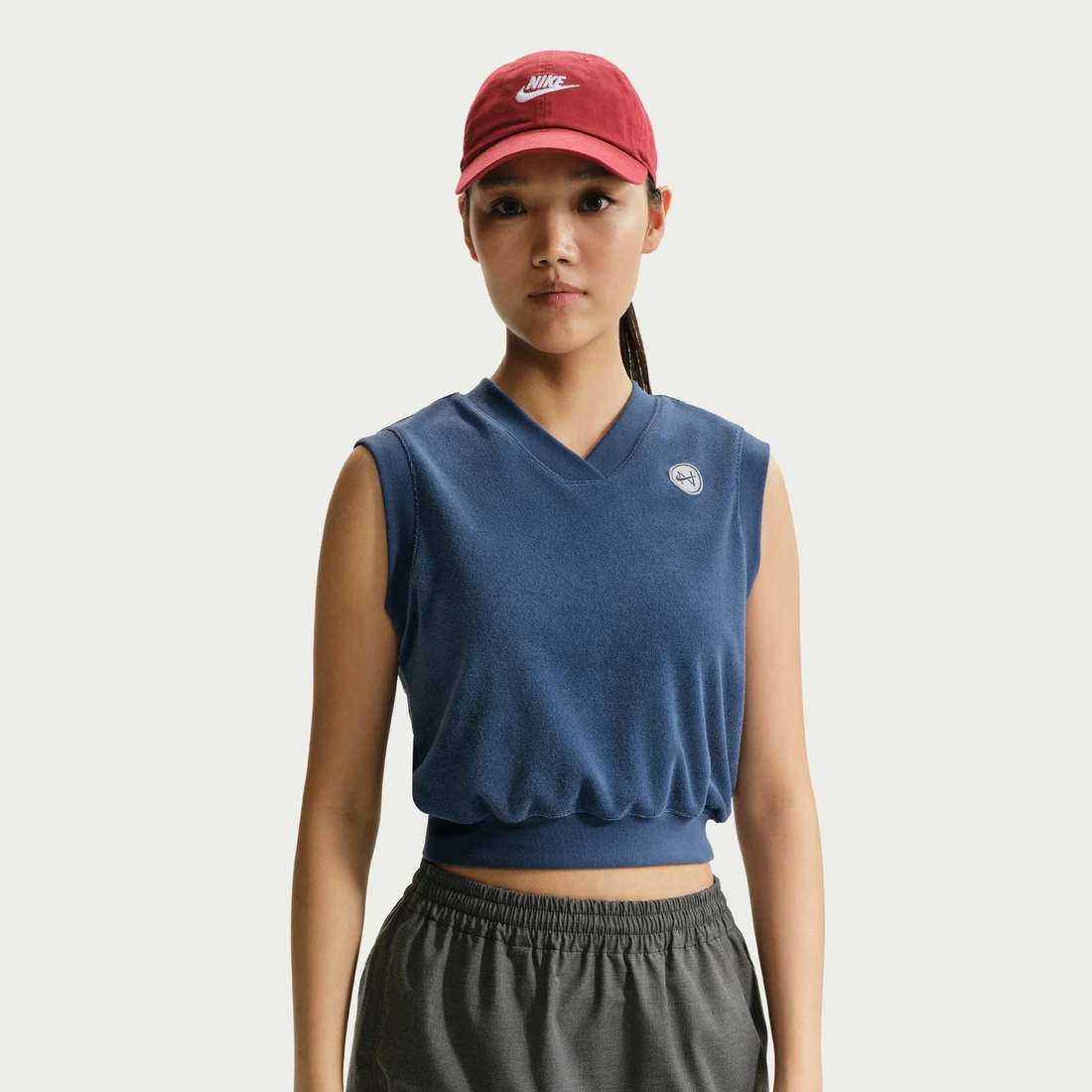 나이키 NSW Chll Trry Twl Tank IF0574-461