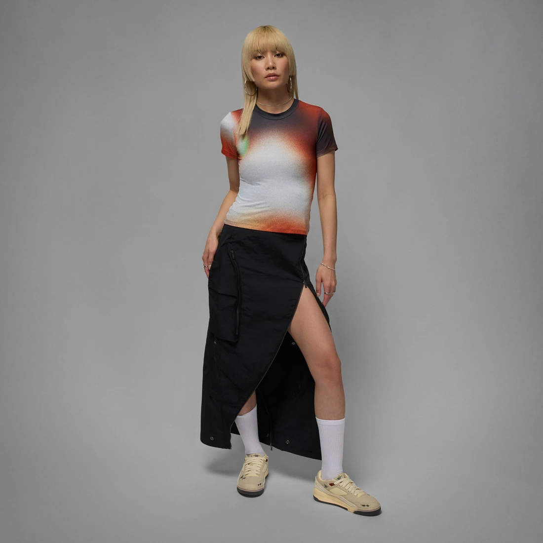 조던 x 텔라 티셔츠 화이트 (IB0934-100) 우먼스 IB0934-100