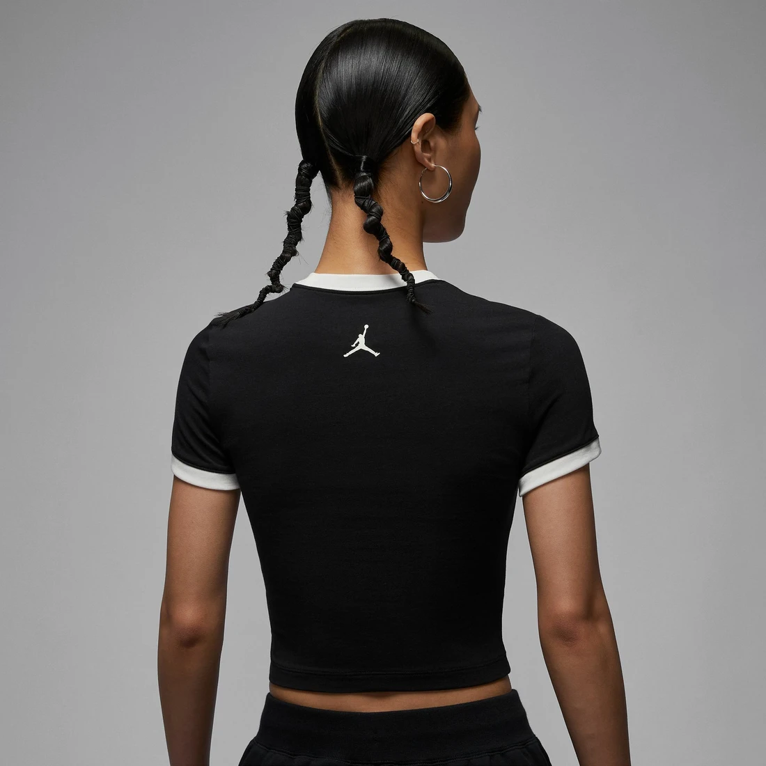 조던 J SS Slim Crop Gfx Tee 84 HJ0197-010