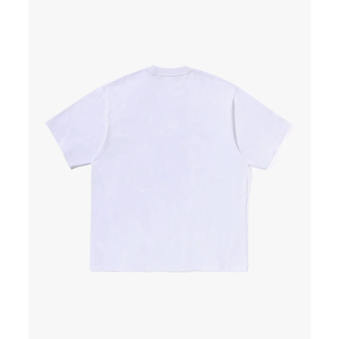 베이프 애플 필 BATHING APE 릴렉스드 핏 티셔츠 M 화이트 001TEM301332WHT