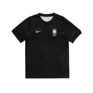 나이키 x 피스마이너스원 대한민국 아카데미 프로 숏슬리브 풋볼 탑 블랙 화이트 (IH1682-010)
