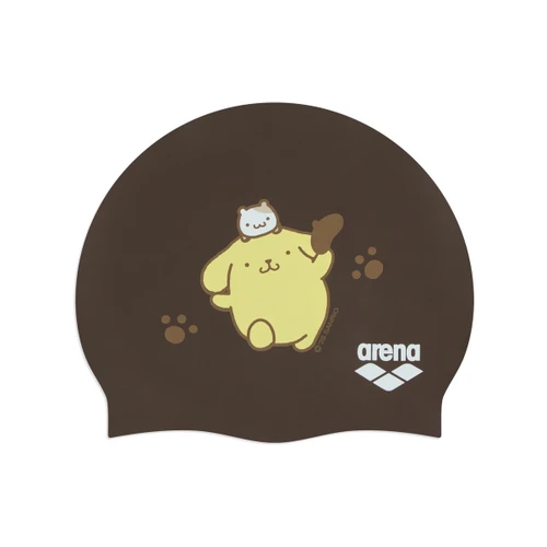 아레나 x 폼폼푸린 뒤뚱 실리콘수모 브라운