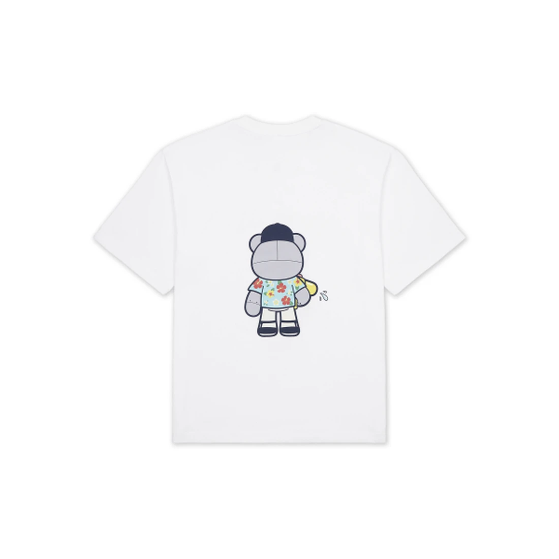 무신사 x 두산베어스 반소매 티셔츠 화이트 MSDSTS2602WH