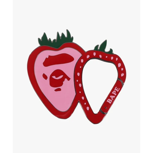 베이프 스트로우베리 에이프 헤드 카라비너 RED