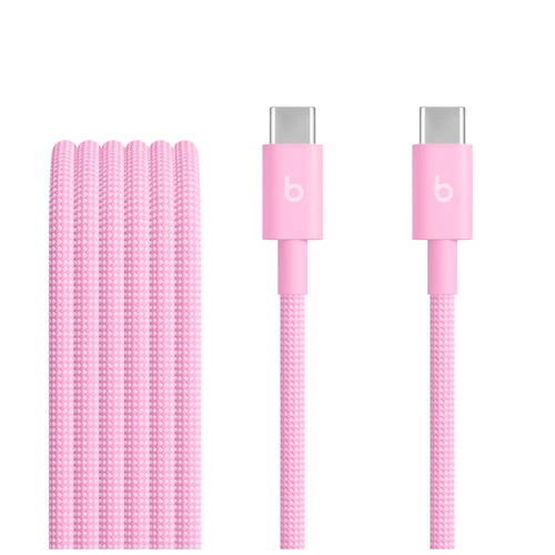 애플 USB-C 브레이드 케이블 (1.5m) 파워 핑크