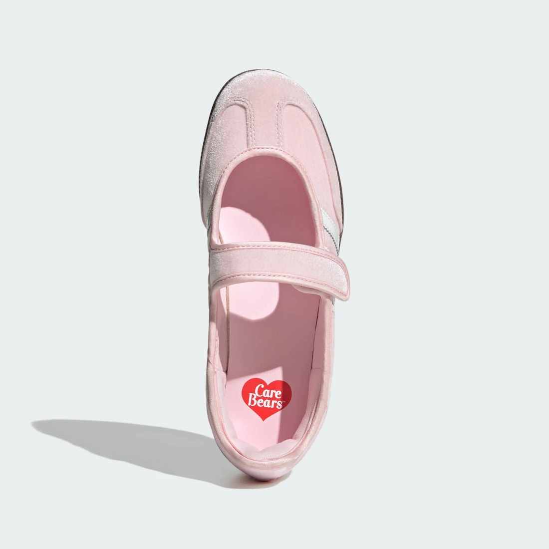 아디다스 x 케어베어 삼바 제인 클리어 핑크 클라우드 화이트 우먼스 KK2599 이미지 2