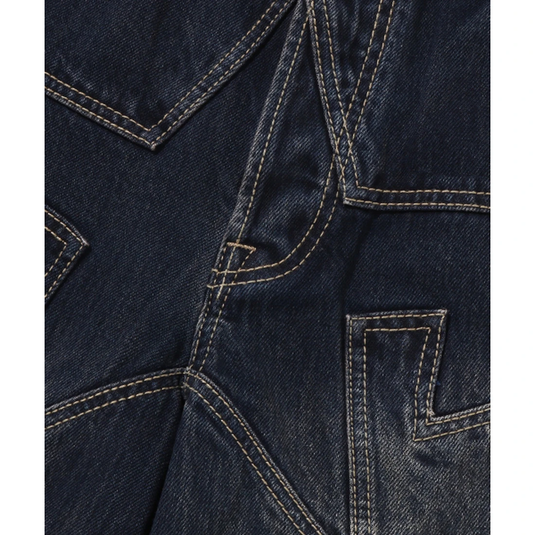 베이프 스타 패치 13oz 릴렉스드 핏 데님 쇼츠 M 인디고 001DSM301302ING