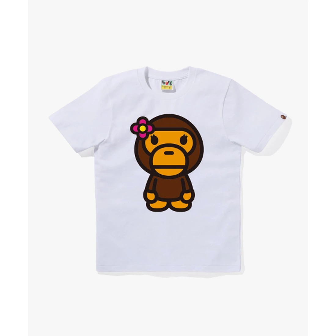 베이프 빅 베이비 리사 티셔츠 W 화이트 002TEM302011WHT