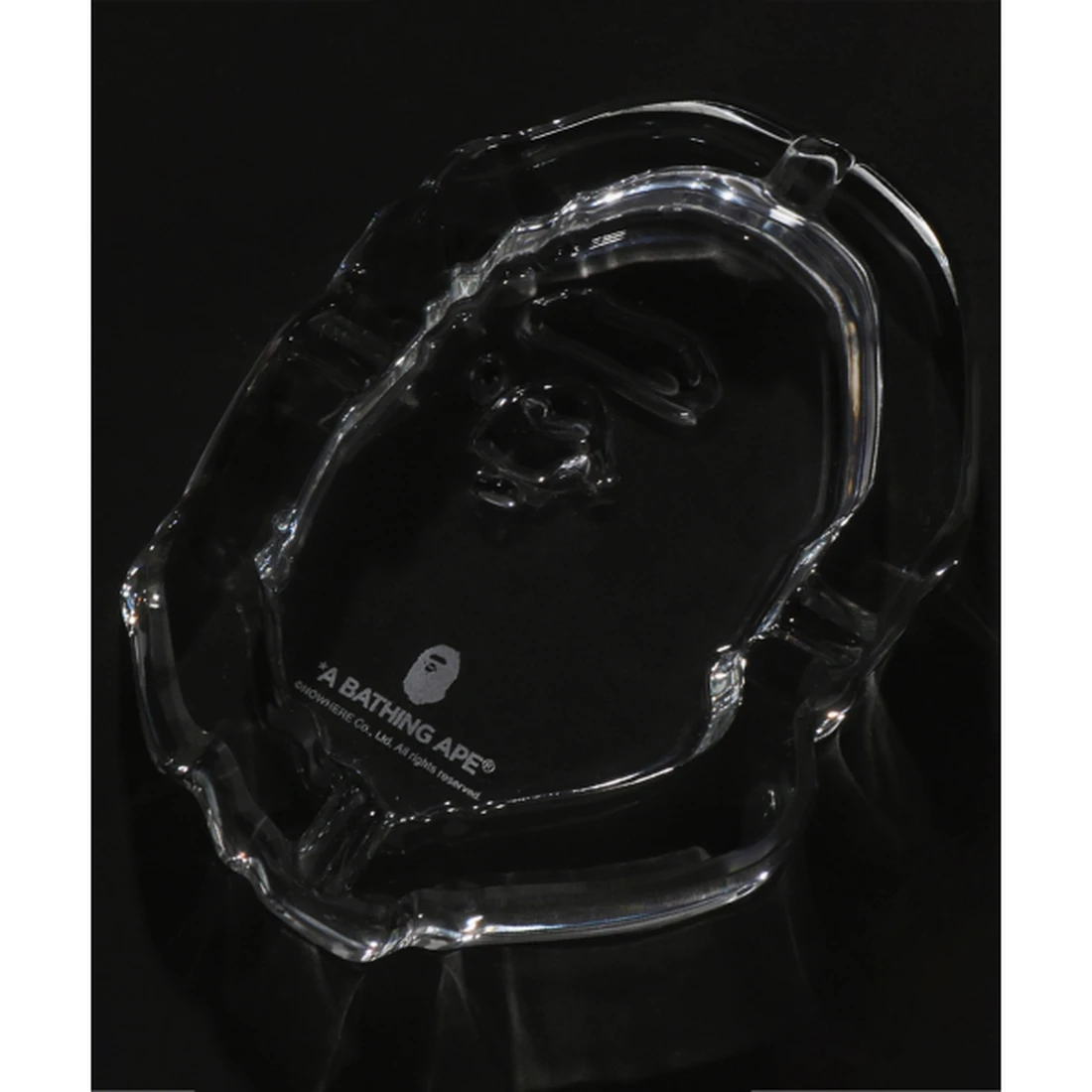 베이프 에이프 헤드 글래스 애쉬트레이 CLEAR 001GDM301004CLR