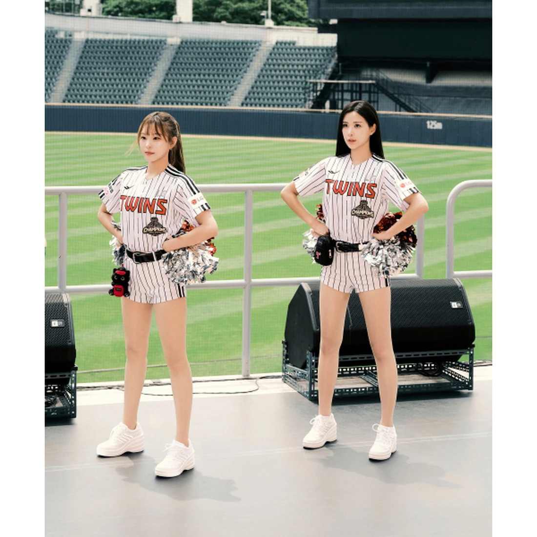 LG 트윈스 x 잔스포츠 슈퍼 스태쉬 블랙 JSPU262MAPC004BK000