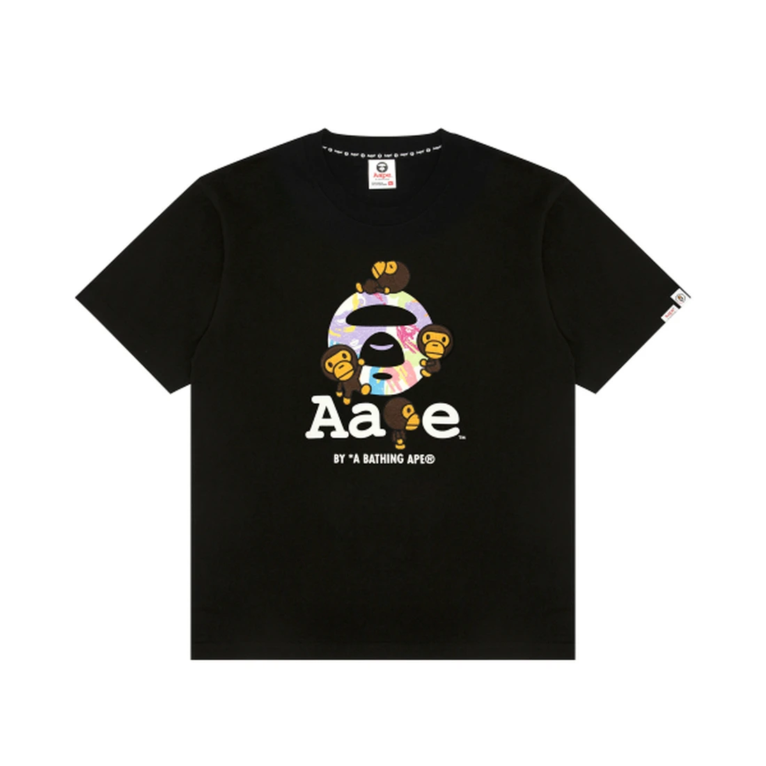에이프 X BABY MILO STORE Short Sleeve tee AAPTEM9861XXQBKX