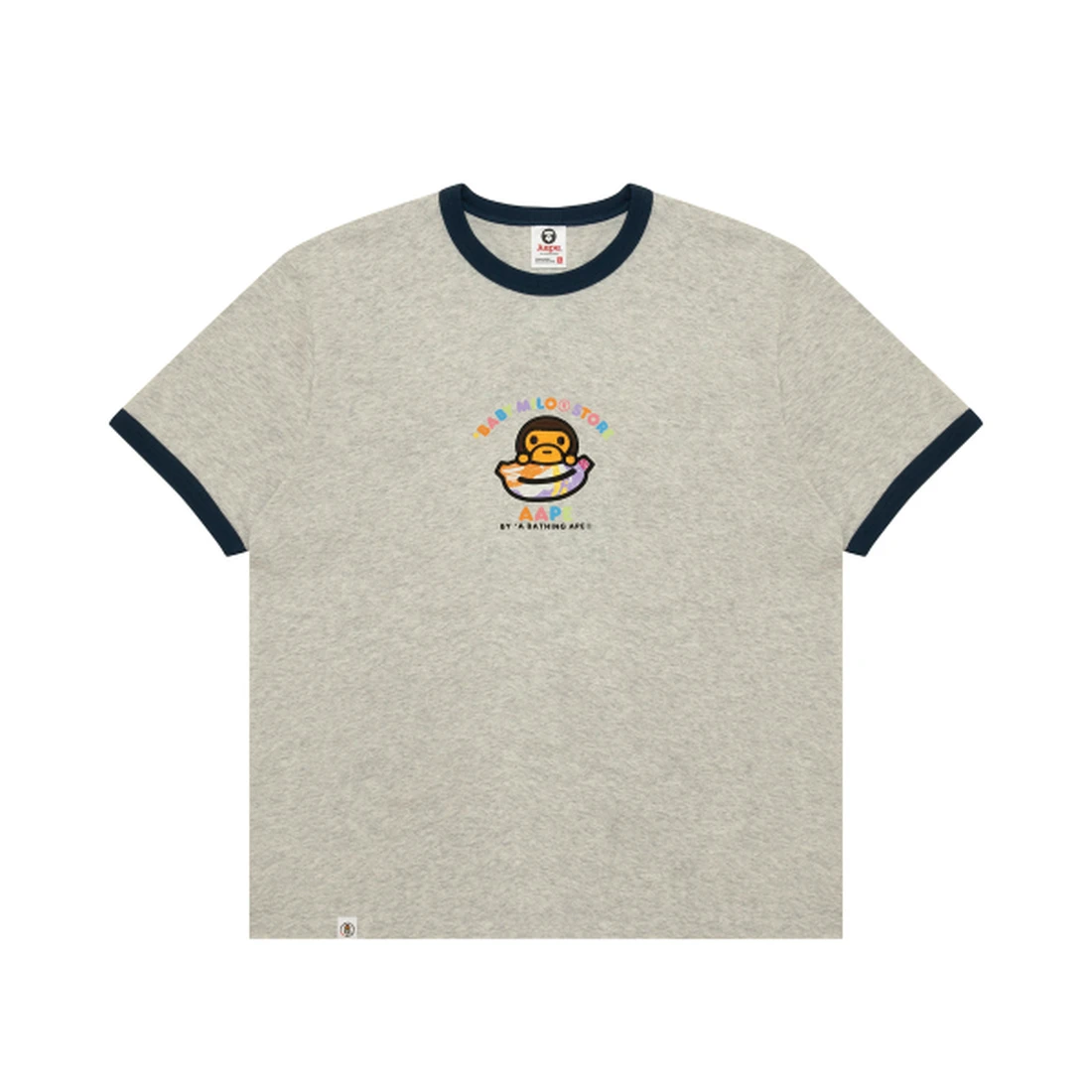 에이프 X BABY MILO STORE Short Sleeve tee AAPTEM9860XAQWH2