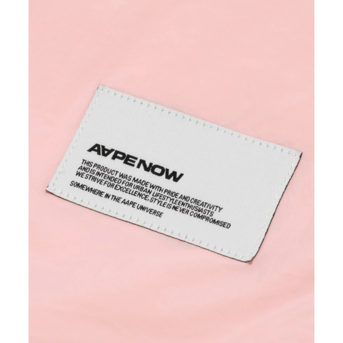에이프 AAPENOW 문페이스 윈드브레이커 핑크 AAPLJM7770XXQPKL