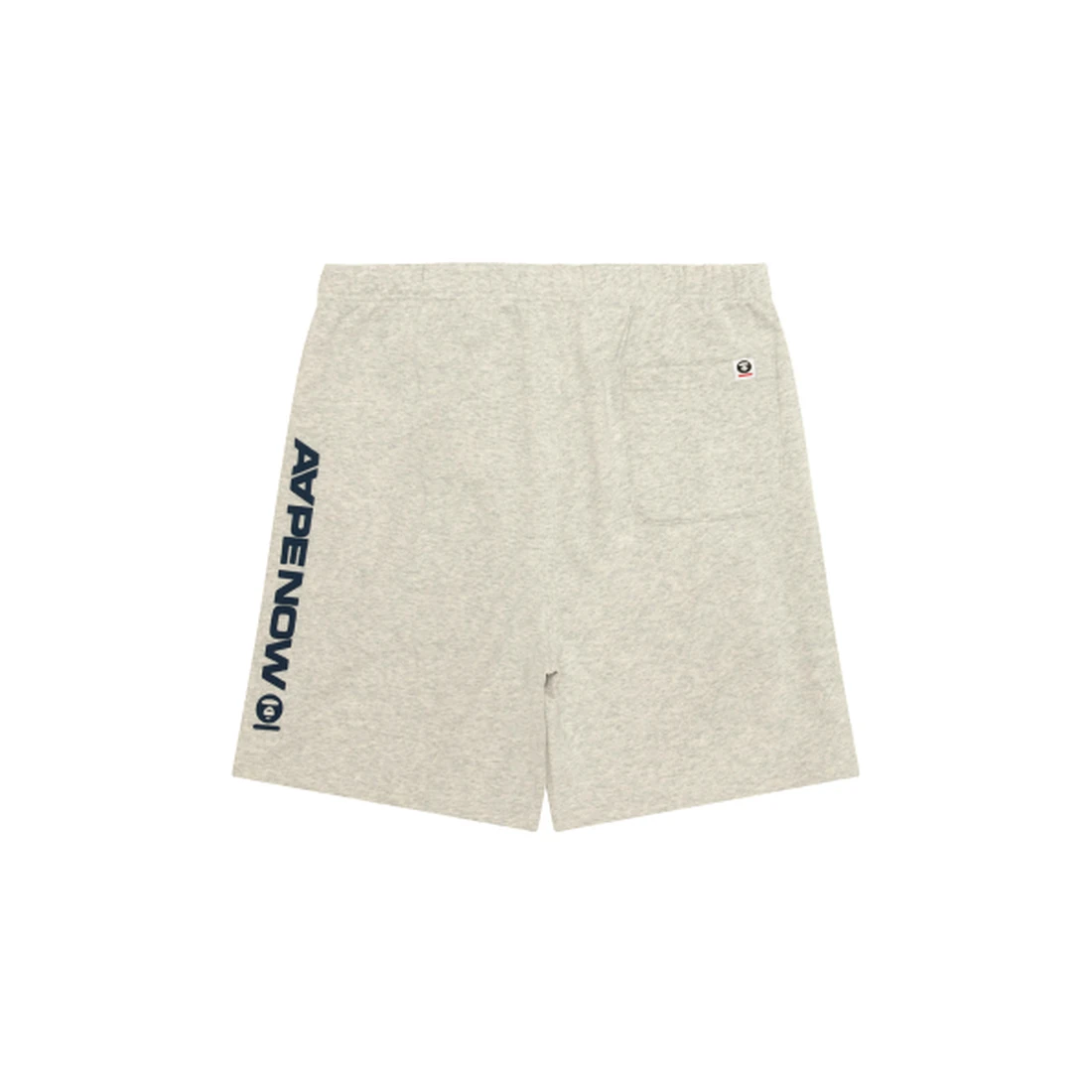 에이프 AAPE NOW 문페이스 스웨트 쇼츠 그레이 AAPSPMC685XAQWH2