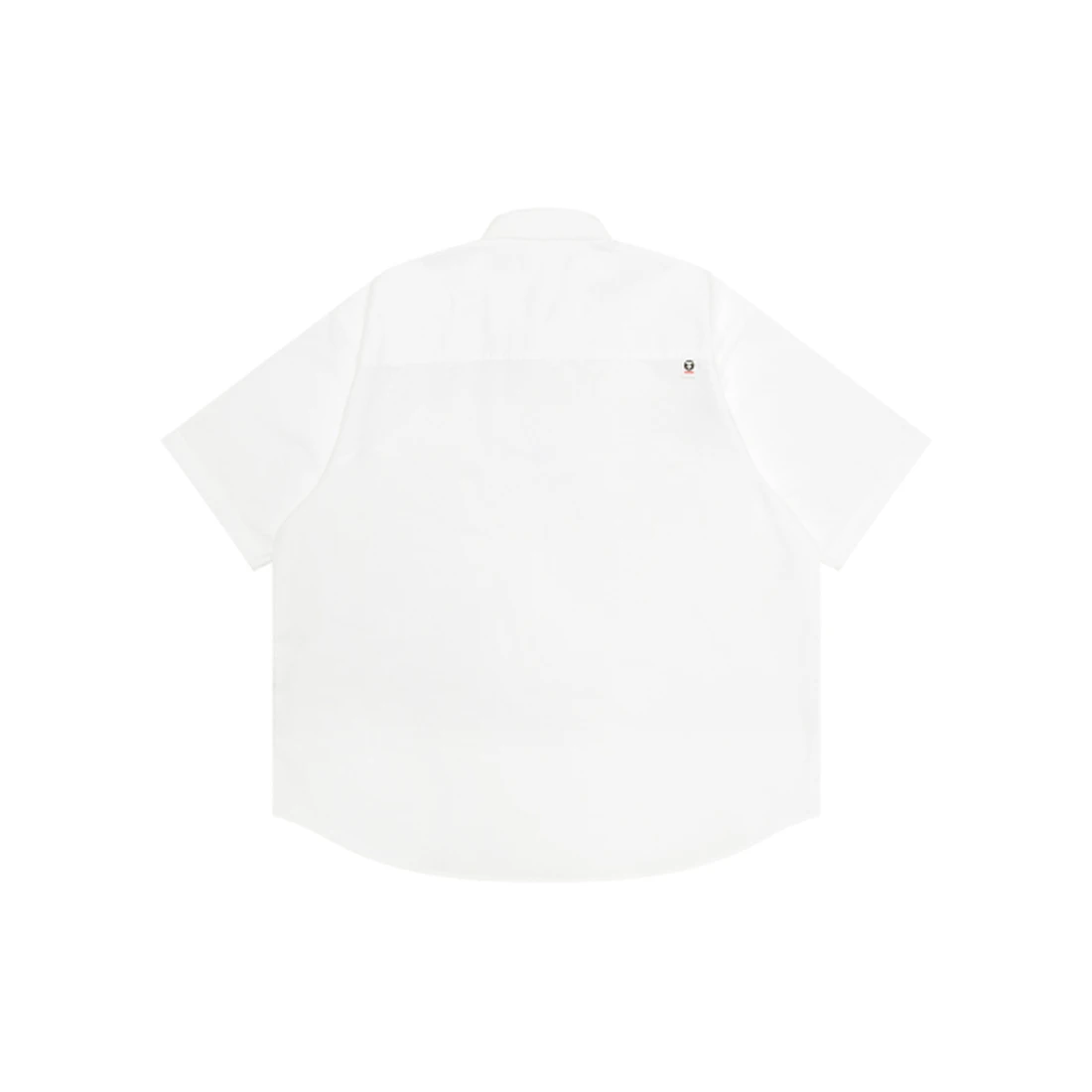 에이프 AAPE NOW 문페이스 숏 슬리브 셔츠 화이트 AAPSRM8559XXQWHX