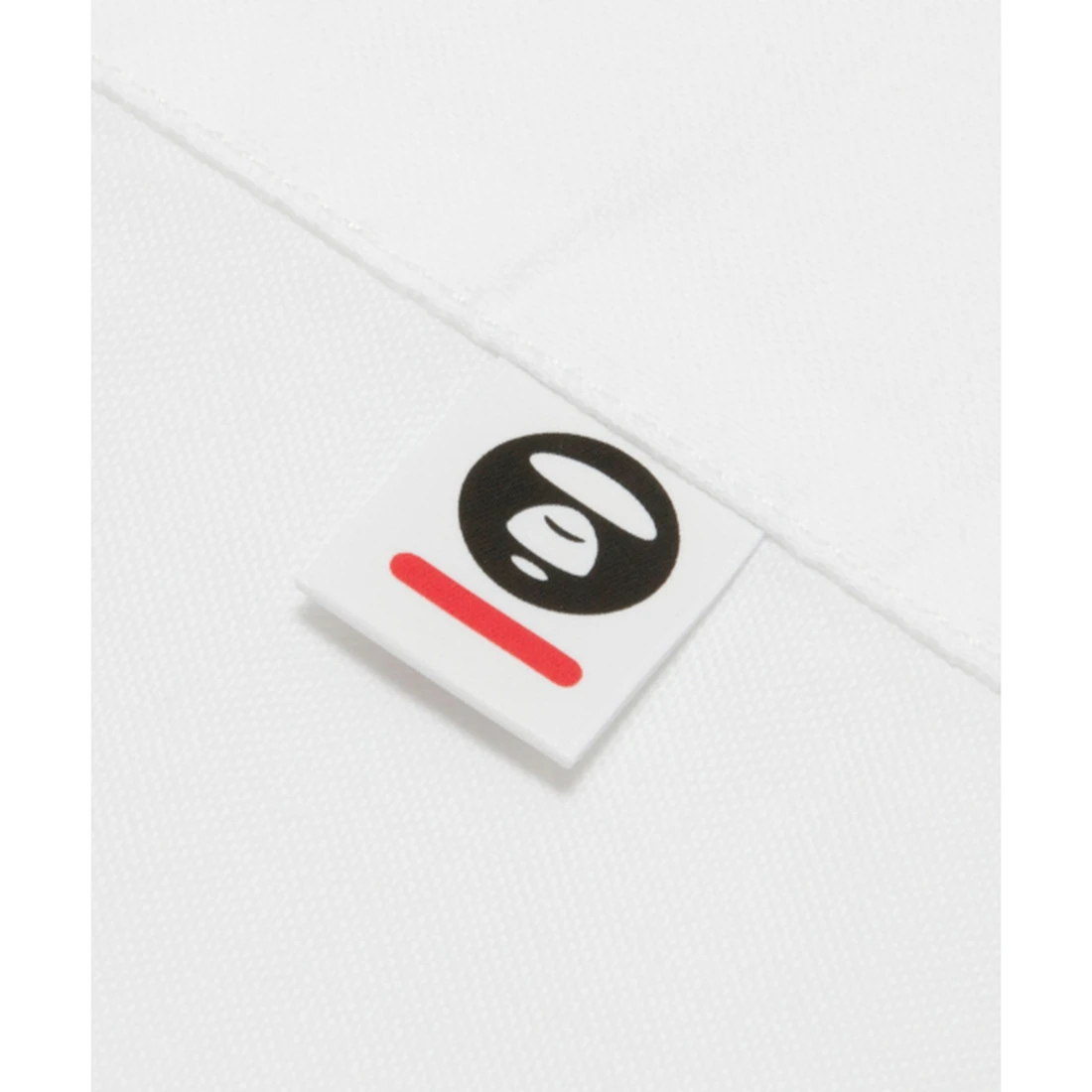 에이프 AAPE NOW 문페이스 숏 슬리브 셔츠 화이트 AAPSRM8559XXQWHX