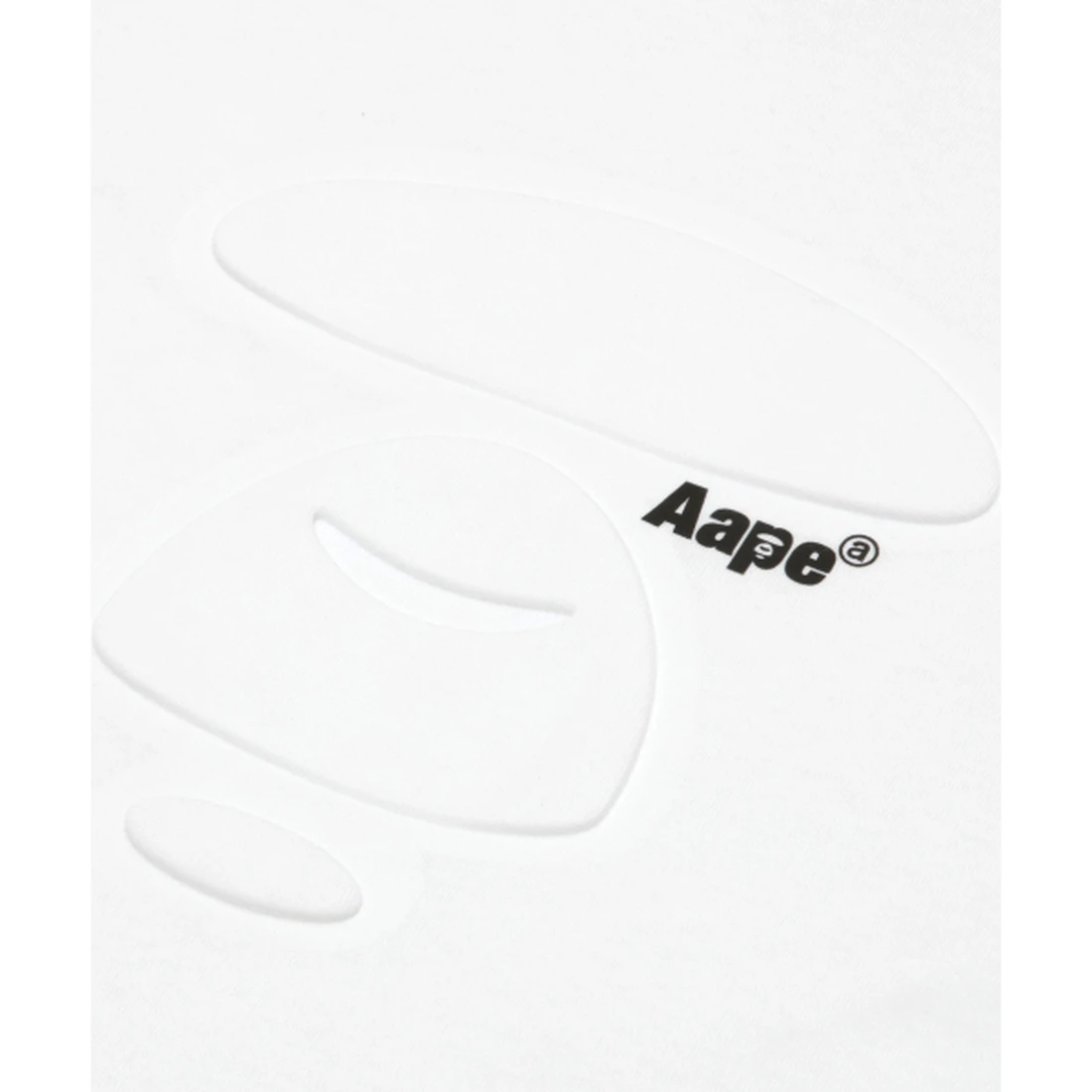 에이프 AAPEUNVS 문페이스 티셔츠 화이트 AAPTEM1836XXQWHX