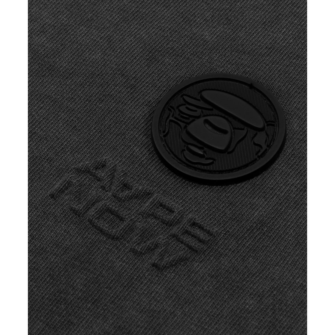 에이프 AAPENOW 문페이스 티셔츠 차콜 AAPTEM1810XXQBKL