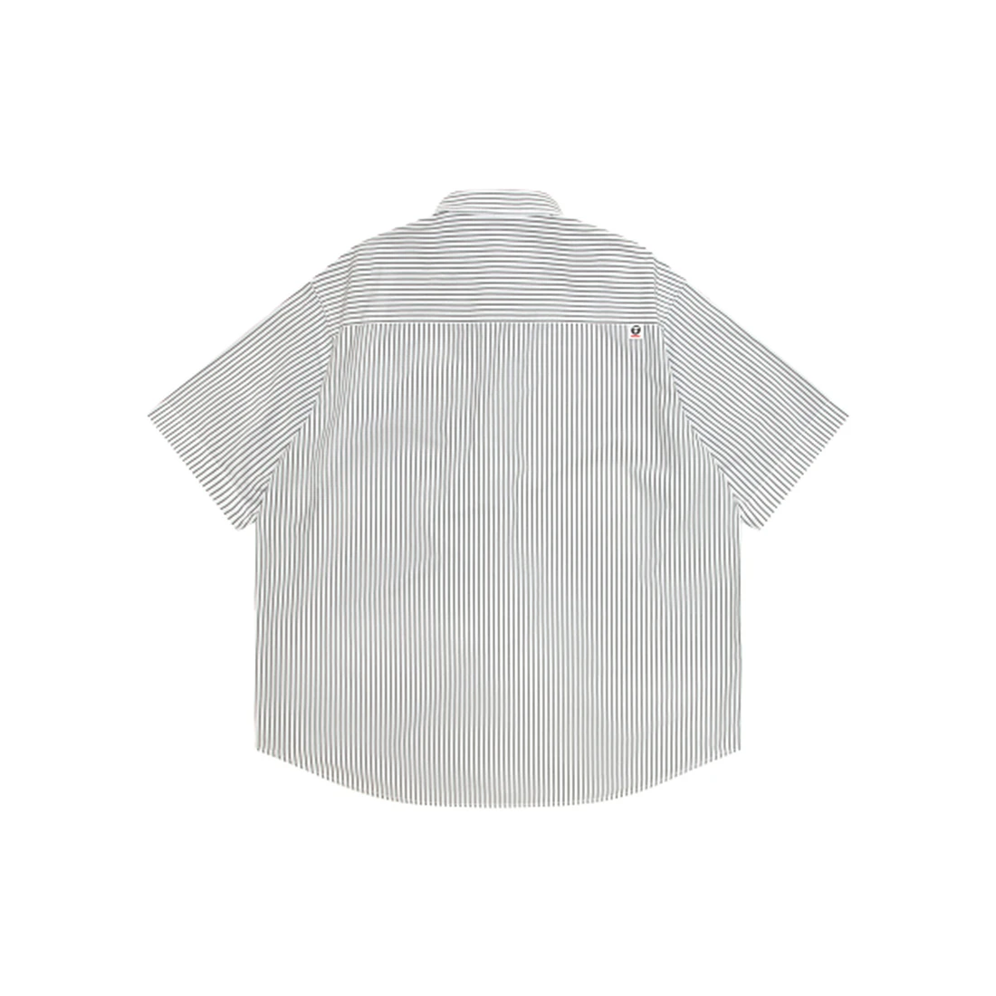에이프 AAPE NOW 문페이스 숏 슬리브 셔츠 화이트 AAPSRM8561XAQWHB