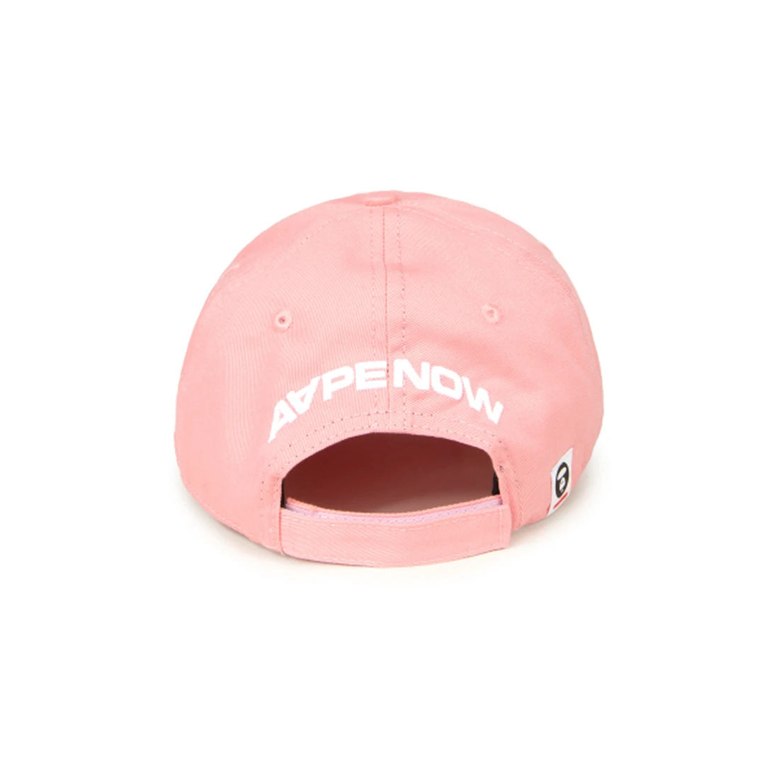 에이프 AAPE NOW 문페이스 로고 캡 핑크 AAPCPM5199XXQPKL
