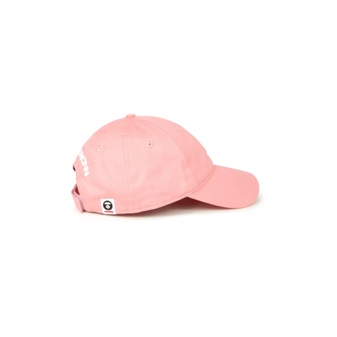 에이프 AAPE NOW 문페이스 로고 캡 핑크 AAPCPM5199XXQPKL