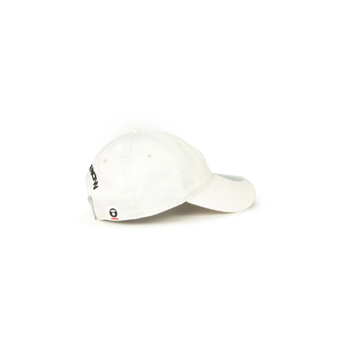 에이프 AAPE NOW 문페이스 로고 캡 화이트 AAPCPM5199XXQIVX