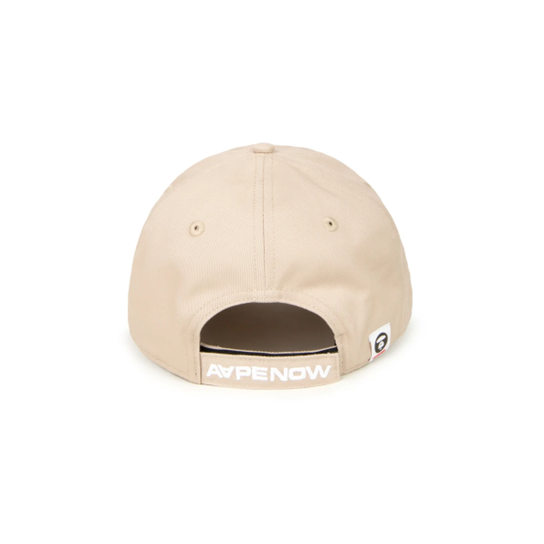 에이프 AAPE NOW 문페이스 로고 캡 베이지 AAPCPM4865XXQBGL