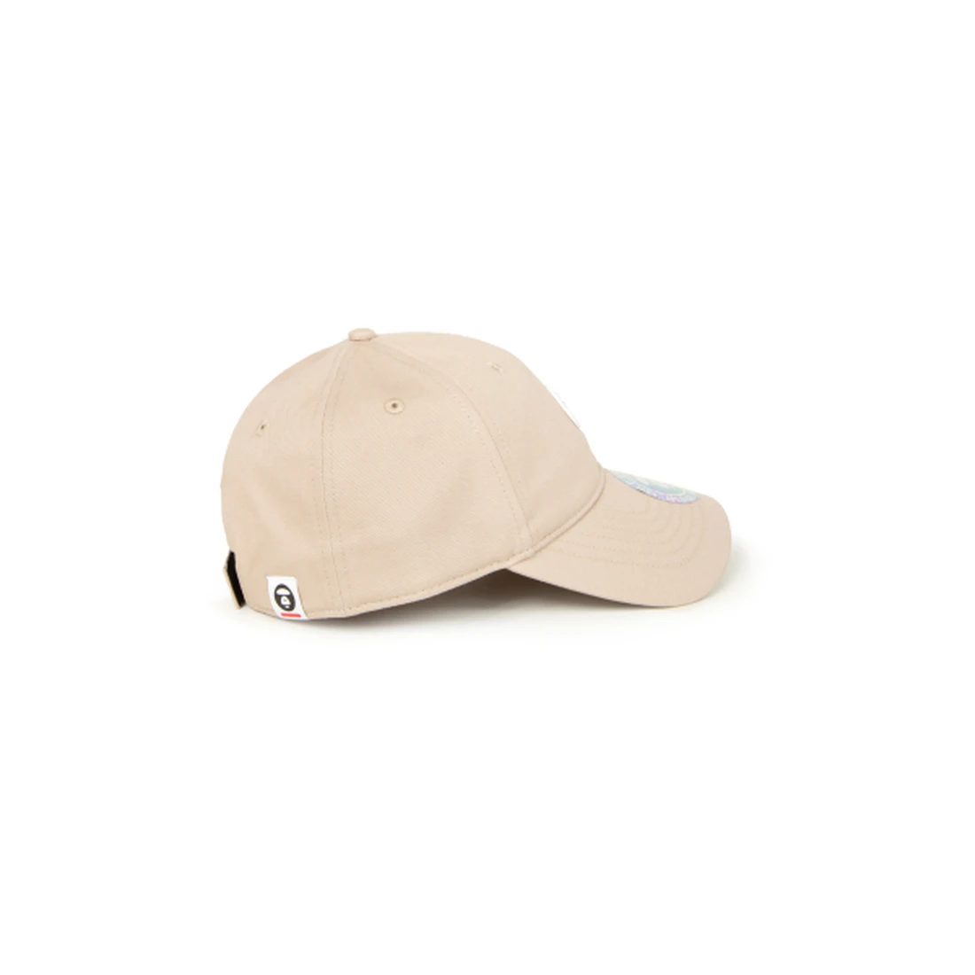 에이프 AAPE NOW 문페이스 로고 캡 베이지 AAPCPM4865XXQBGL
