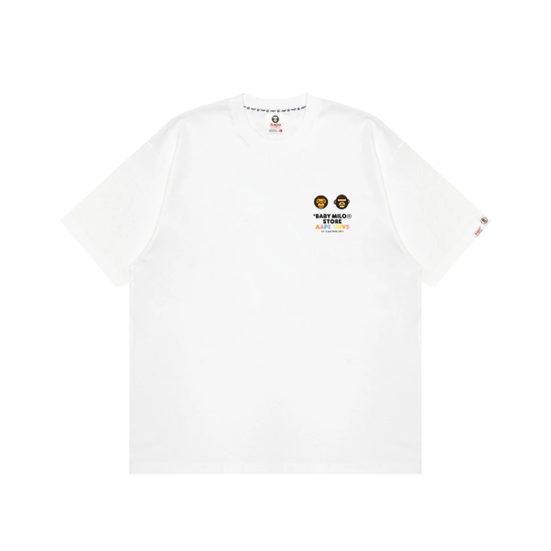 에이프 X BABY MILO STORE Short Sleeve tee AAPTEM9862XXQWHX