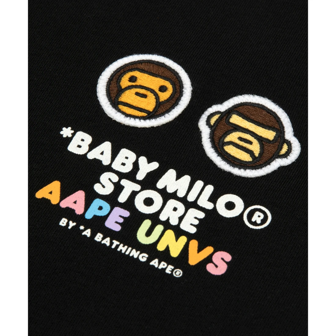 에이프 X BABY MILO STORE Short Sleeve tee AAPTEM9862XXQBKX