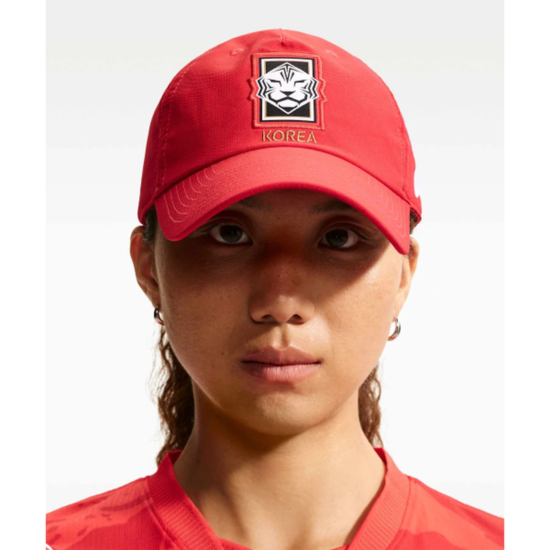 나이키 대한민국 클럽 폴리 5P 캡 레드 IQ7042-614