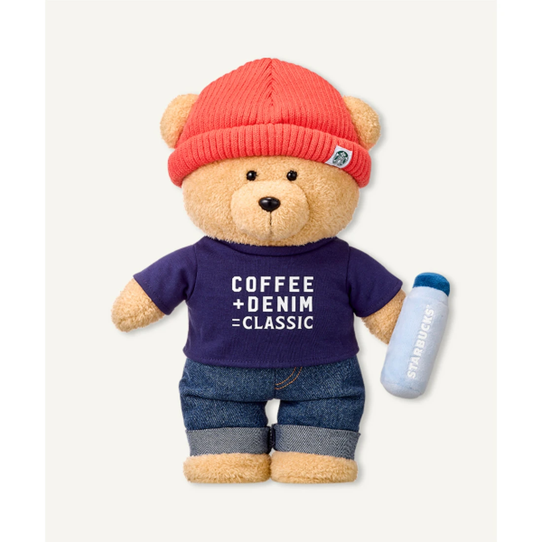 스타벅스 워시드 블루 댄싱 베어리스타 인형 1004913