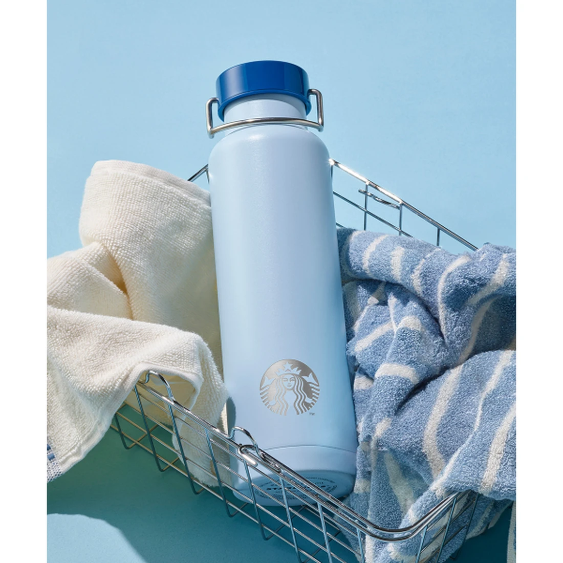 스타벅스 SS 워시드 블루 워커 텀블러 680ml 1004914