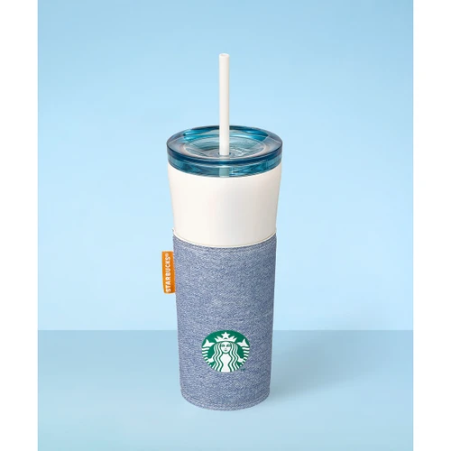 스타벅스 SS 워시드 블루 오페라 콜드컵 473ml