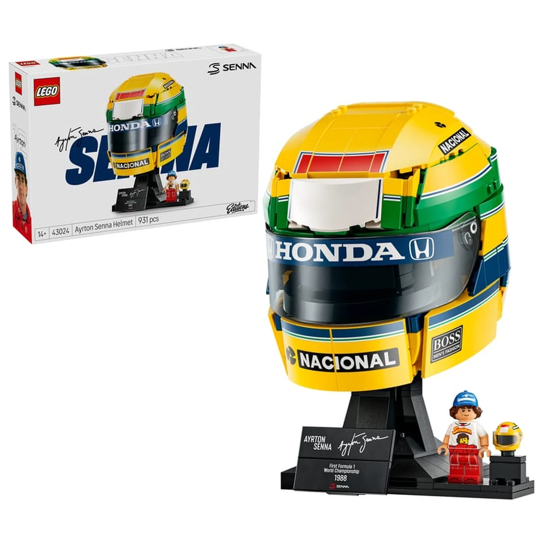 레고 Ayrton Senna 헬멧 43024