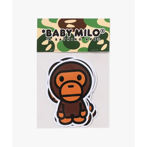 베이프 마일로 스티커 Set BROWN