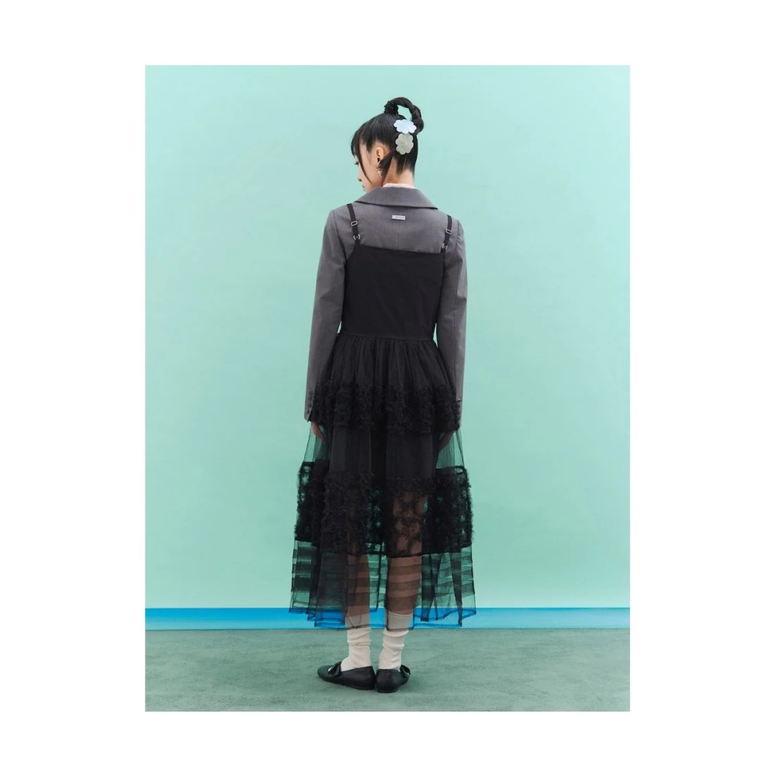 민주킴 클로버 비즈 헤어핀 스카이 블루 356896AX2Q