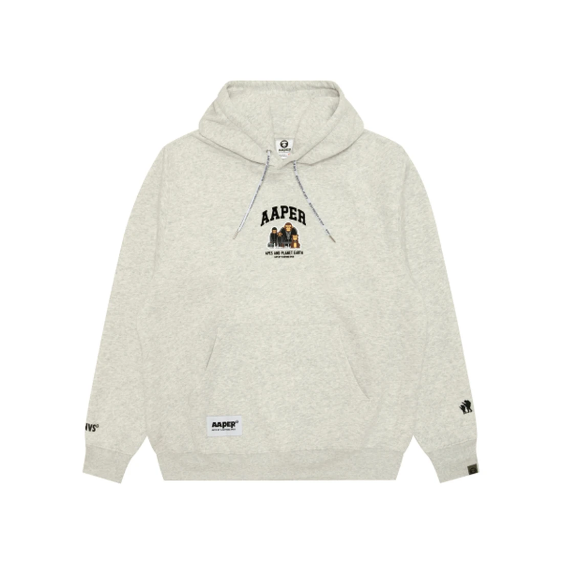 에이프 AAPER 후드 맨투맨 AAPSWMC370XAPWH2