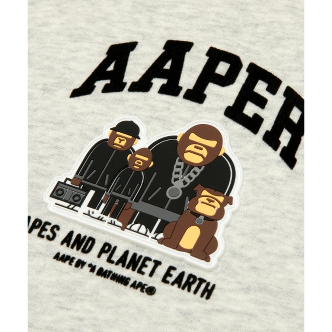 에이프 AAPER 후드 맨투맨 AAPSWMC370XAPWH2